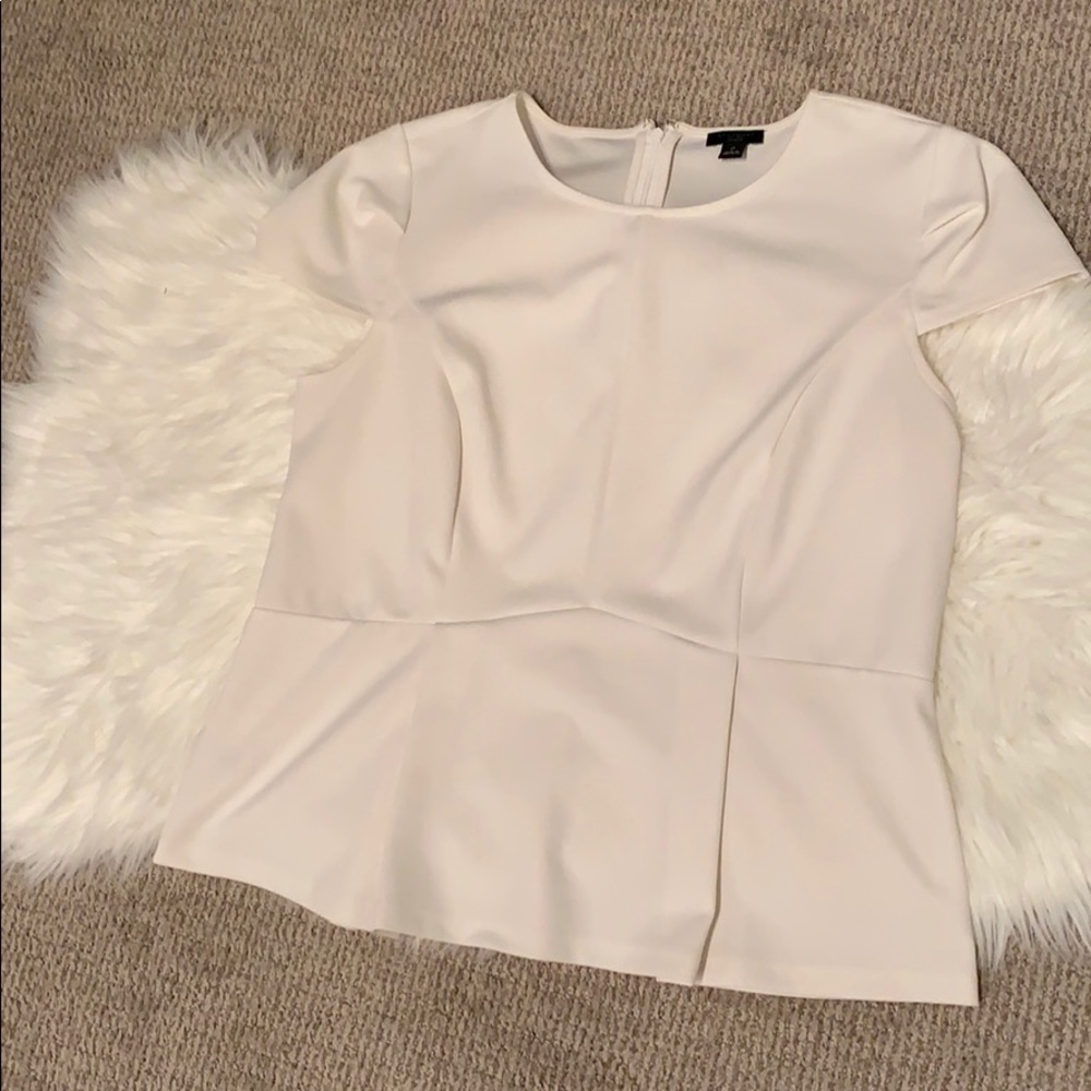 Ann Taylor Factory peplum blouse